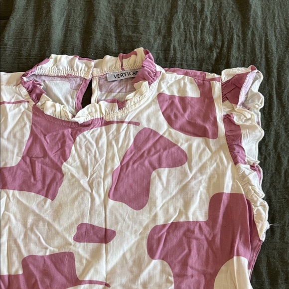 Vertiche Ruffle Sleeve Tank Top - Picture 3 of 6